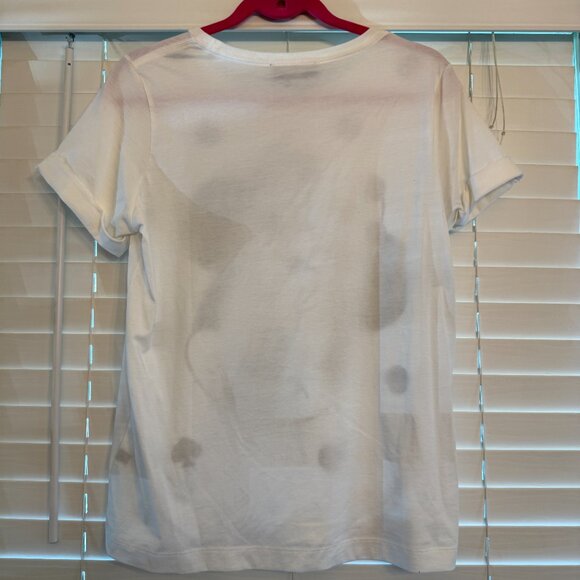 NWT Kate Spade x Disney Minnie Mouse Short Sleeve Cotton T-Shirt (Size: M) - Picture 3 of 3